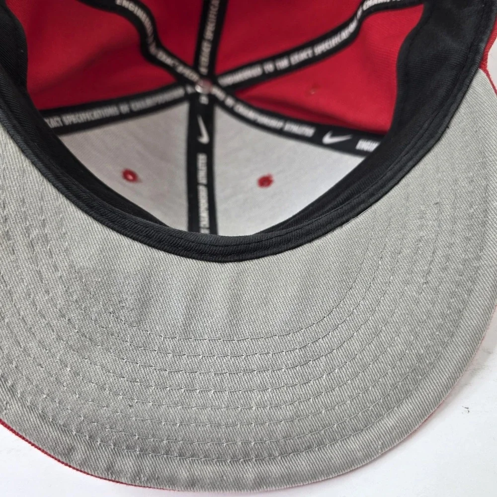 Nike True New Mexico Lobos‎ Adult Hat Cap Snap Back Red Mens OSFM